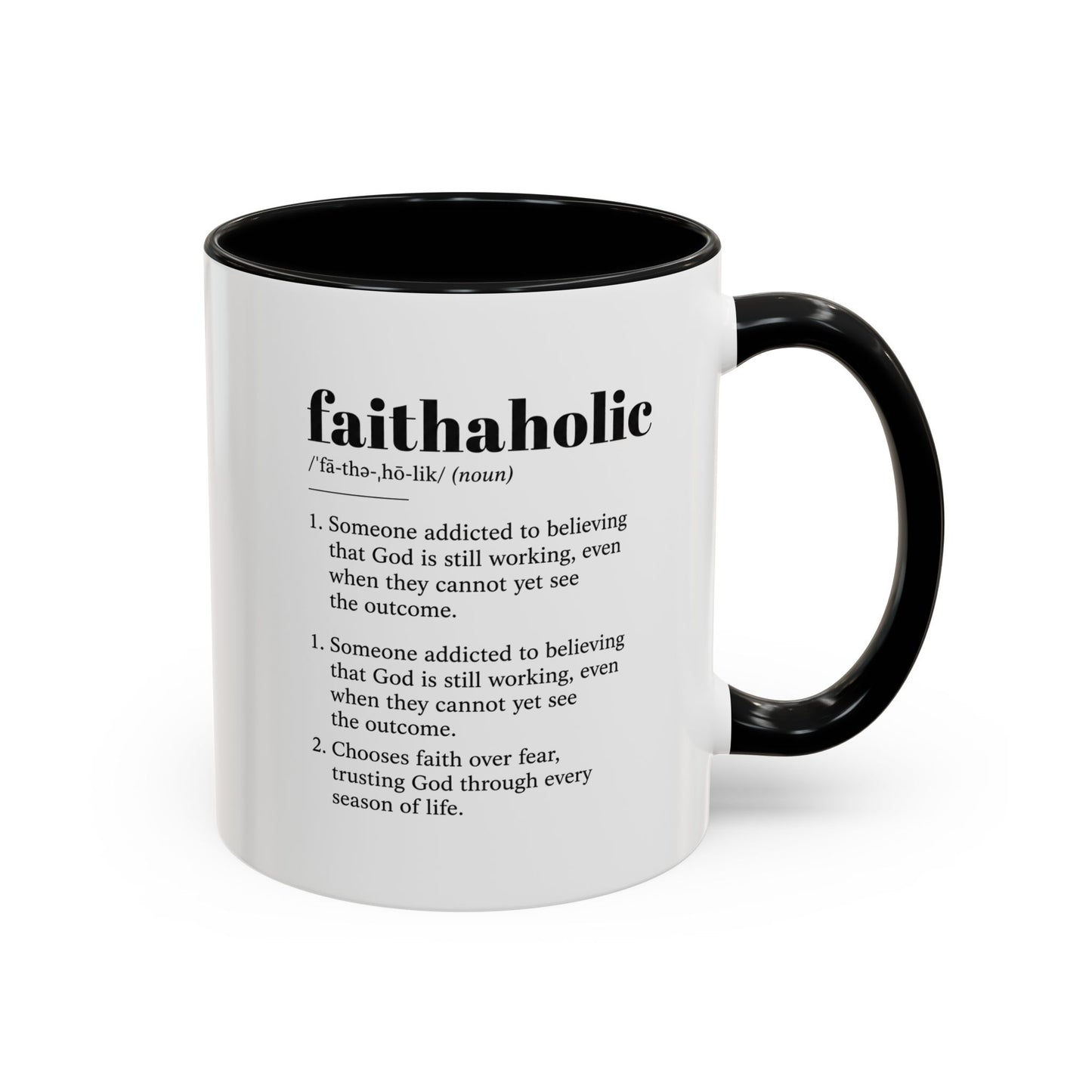 11:1 Scripture Coffee Mug — Minimalist Faith Accent Mug (11/15 oz)