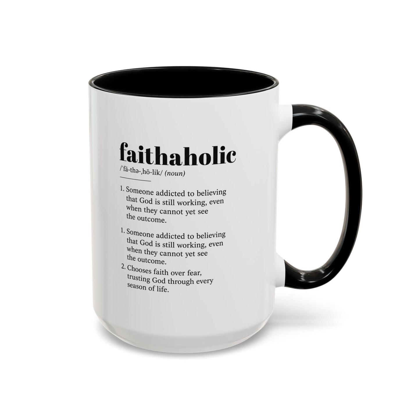 11:1 Scripture Coffee Mug — Minimalist Faith Accent Mug (11/15 oz)