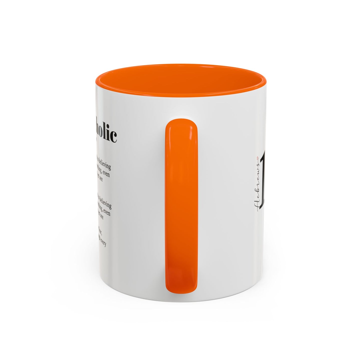 11:1 Scripture Coffee Mug — Minimalist Faith Accent Mug (11/15 oz)