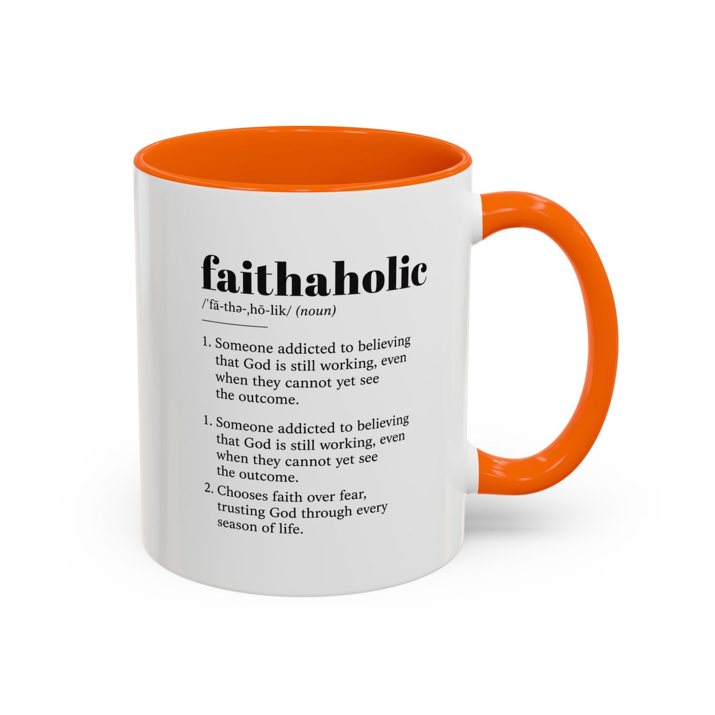 11:1 Scripture Coffee Mug — Minimalist Faith Accent Mug (11/15 oz)