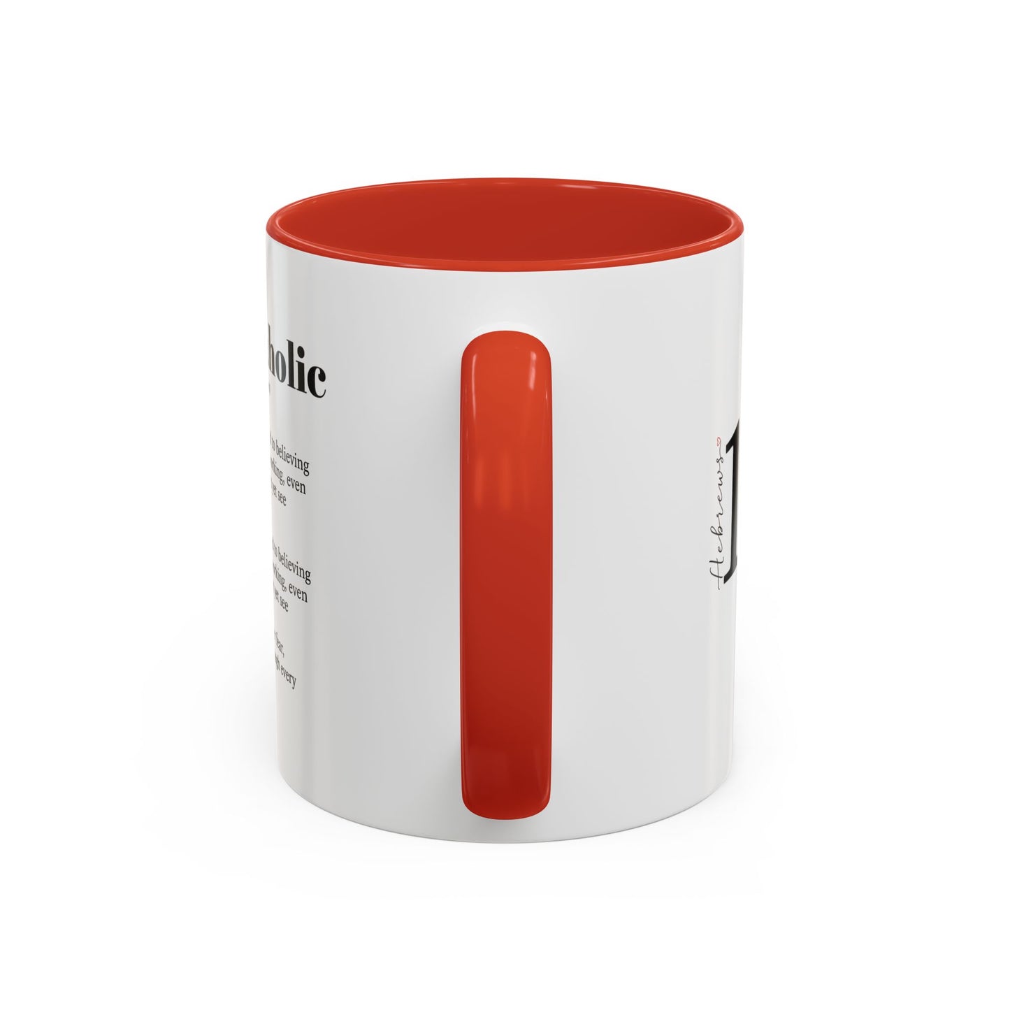 11:1 Scripture Coffee Mug — Minimalist Faith Accent Mug (11/15 oz)