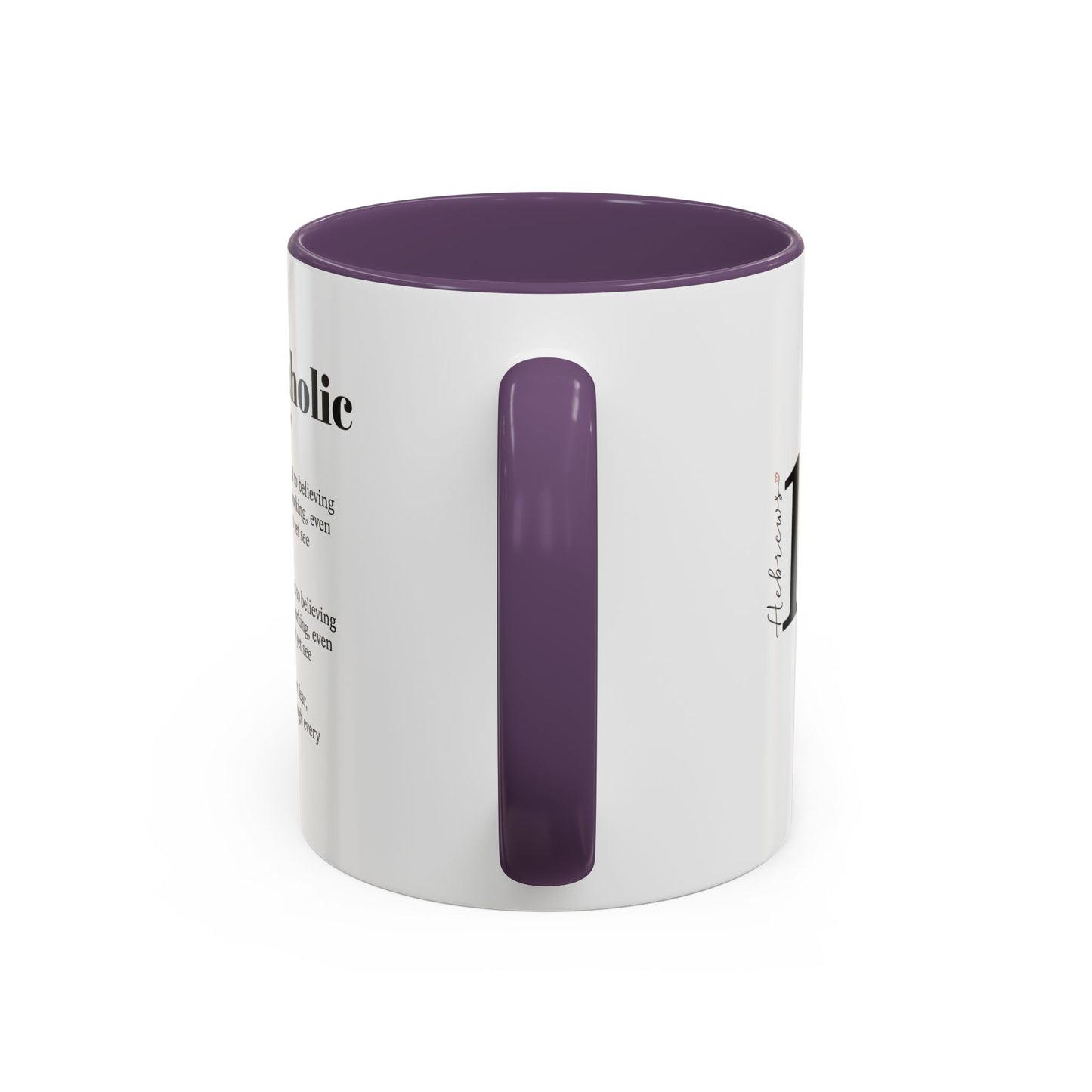 11:1 Scripture Coffee Mug — Minimalist Faith Accent Mug (11/15 oz)