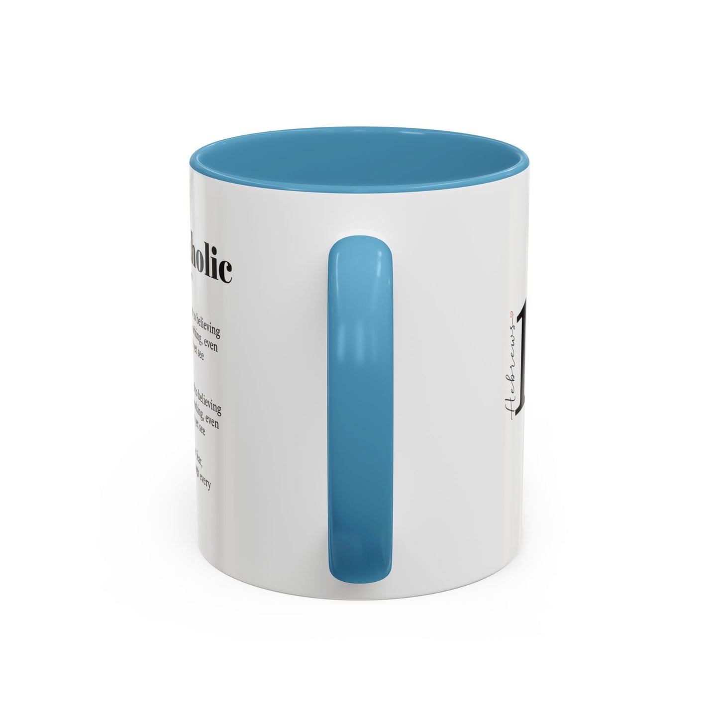 11:1 Scripture Coffee Mug — Minimalist Faith Accent Mug (11/15 oz)