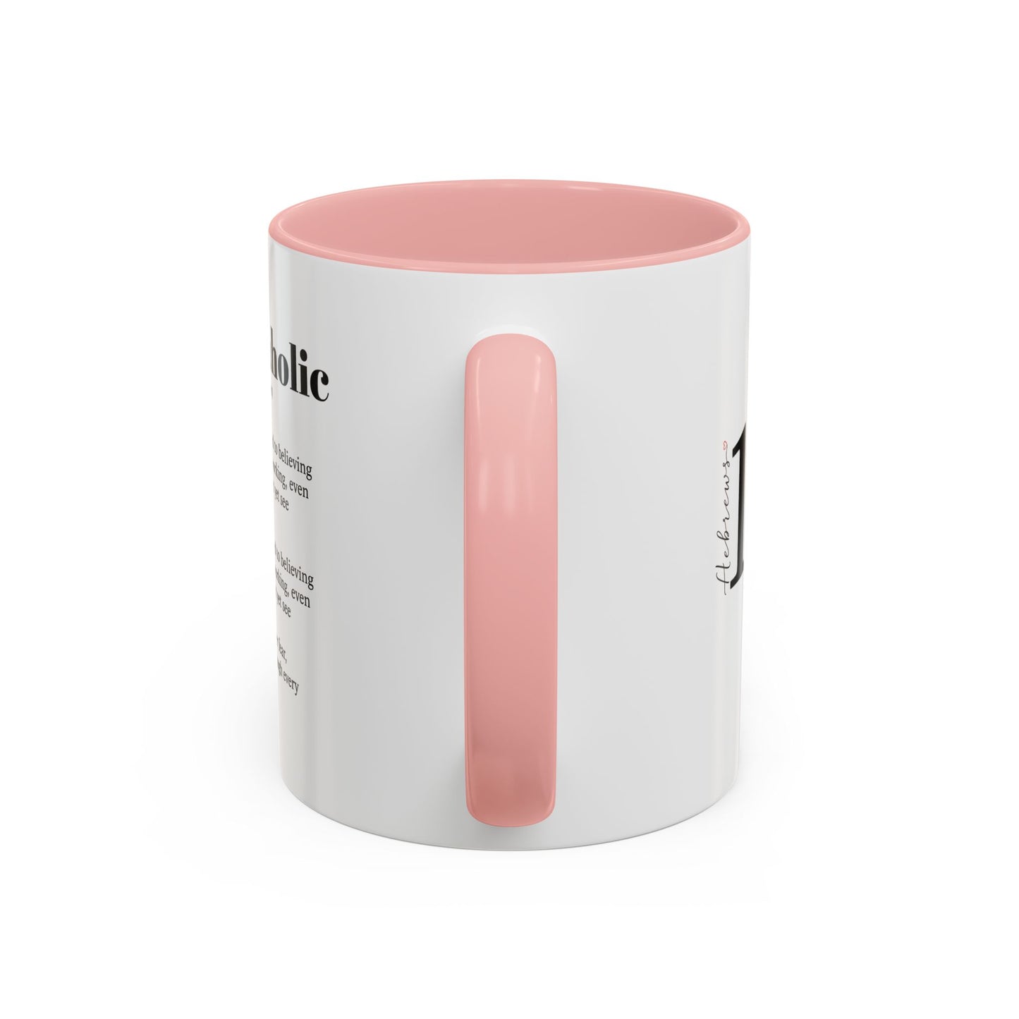 11:1 Scripture Coffee Mug — Minimalist Faith Accent Mug (11/15 oz)
