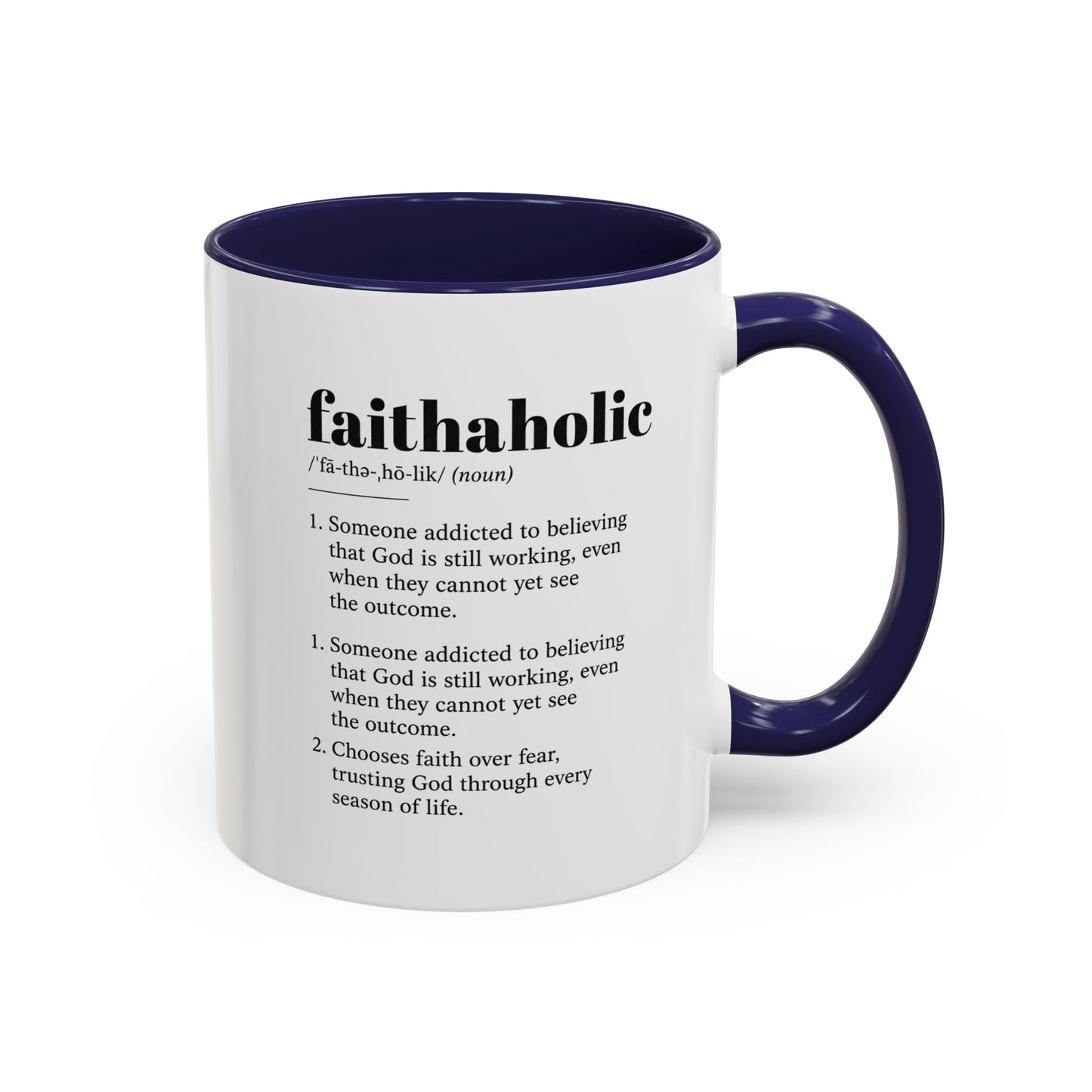 11:1 Scripture Coffee Mug — Minimalist Faith Accent Mug (11/15 oz)